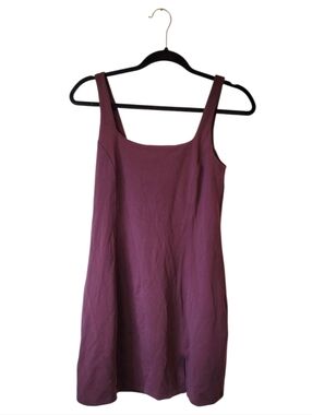 Lululemon Women’s Plum Sleeveless Square Neck Dress Size 8